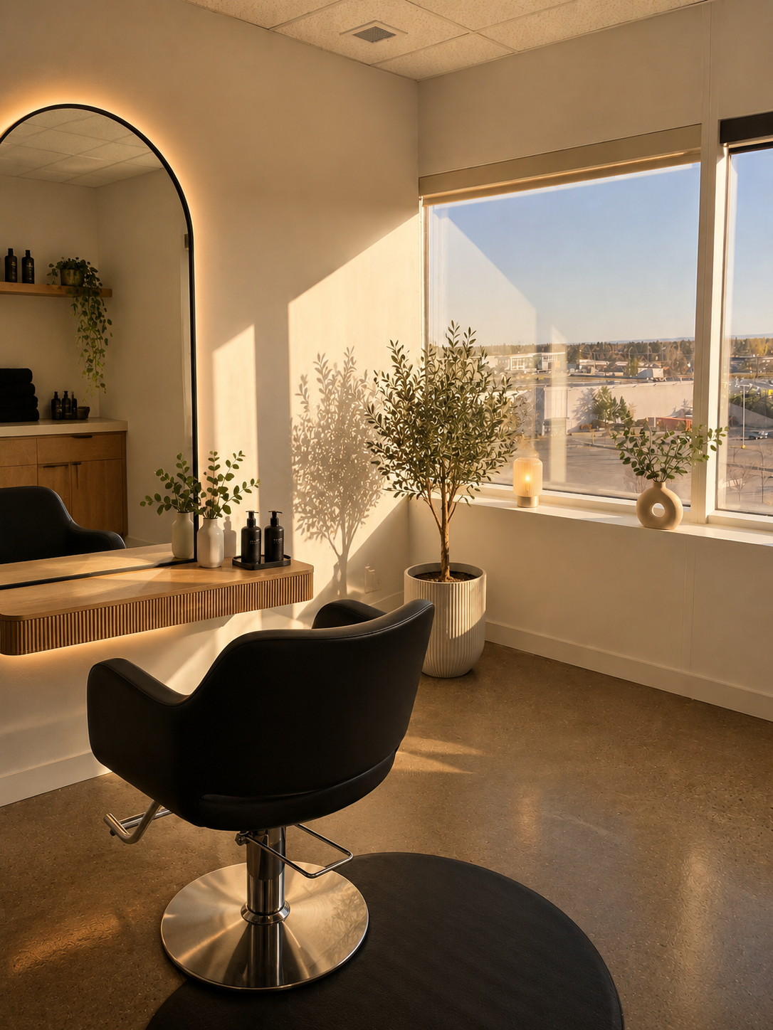 District Studios Southcentre private hair studio